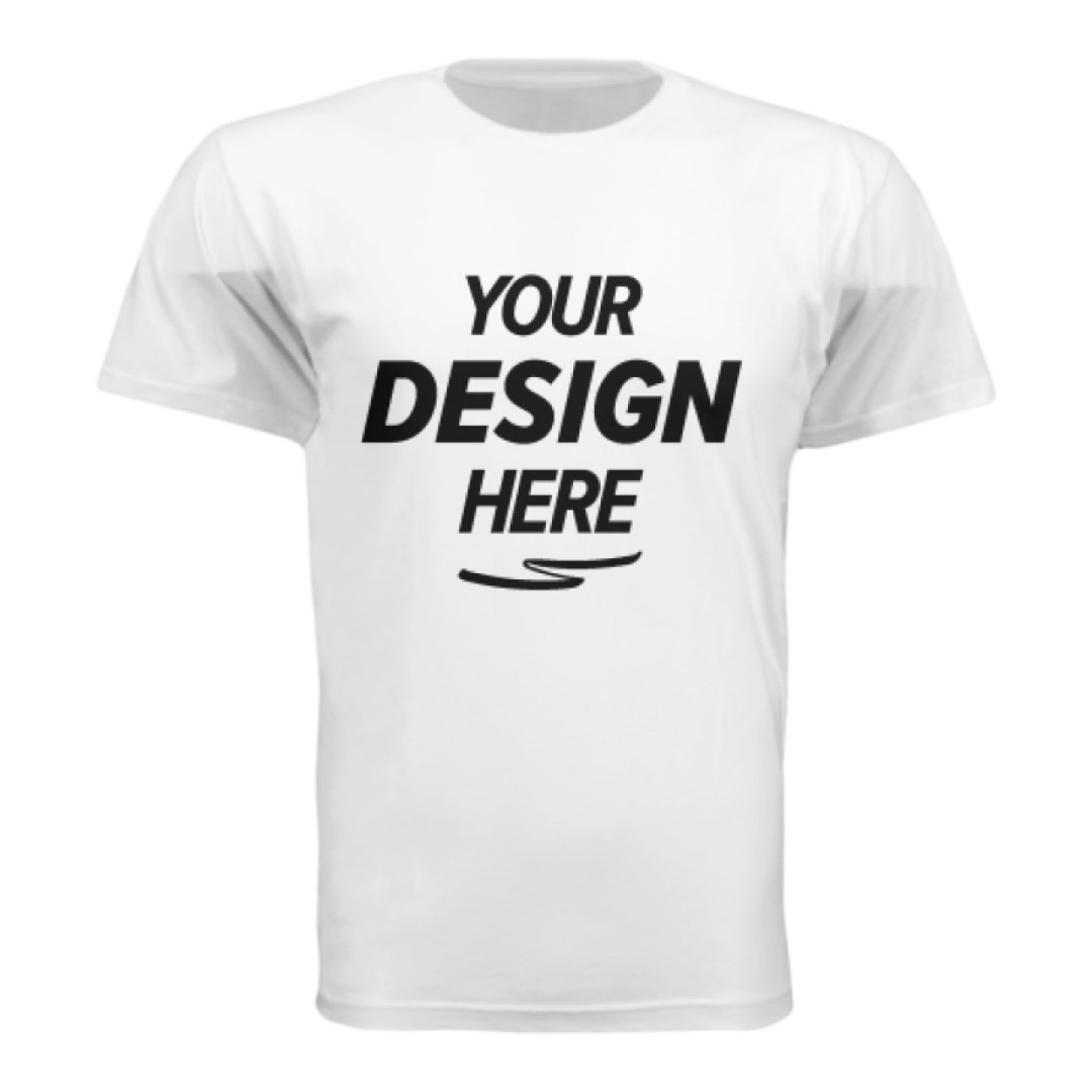 White shirt with you own printing design