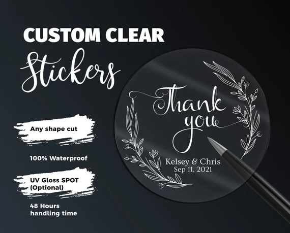 custom sticker printing Dubai